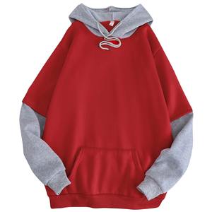 Sudaderas con capucha personalizadas al por mayor 100% algodón, tallas grandes, sudaderas con capucha de alta calidad estilo francés. - Product Image 2