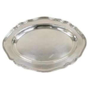 Bandeja de Servicio de Acero Inoxidable para el Hogar, Vajilla Versátil para Mesa de Comedor, Presentación de Alimentos Duradera, Cocina, Entretenimiento, Catering, Restaurante - Product Image 2