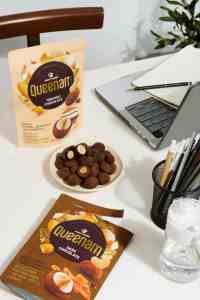 Vente en gros directe du fabricant, snacks OEM/ODM, dragées au chocolat HALAL, tiramisu, amandes, noix de cajou, noix de macadamia enrobées de chocolat, 150g - Product Image 6