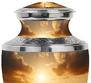 Urnas de Cremación de Latón para Cenizas de Adultos, Urnas Hechas a Mano para Hombres y Mujeres, Urnas Decorativas, Urnas Funerarias - Product Image 3