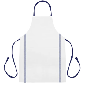High Quality Yarn Dyed 100% Cotton Stripe Checked <b>Kitchen</b> <b>Apron</b> Custom Color Washable Anti- Sustainable Durable Bulk - Product Image 3