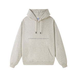 เสื้อฮู้ดผู้ชายเสื้อสวมหัวผ้าฝ้าย100% ใส่ได้ทั้งชายและหญิงพัฟปักโลโก้ได้ตามต้องการ - Product Image 4