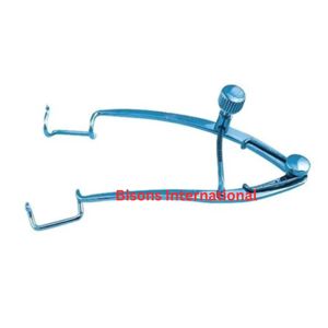 Retractor de Párpados Autoestático de Acero Inoxidable BISONS Manual Clarks Eye Speculum, Instrumento Quirúrgico Oftálmico para Cirugía Ocular - Product Image 2