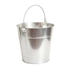Seau à glace en métal pour boissons, seau à champagne pour le Nouvel An, usage domestique, hôtelier, restaurant, refroidisseur à vin d'Inde - Product Image 1