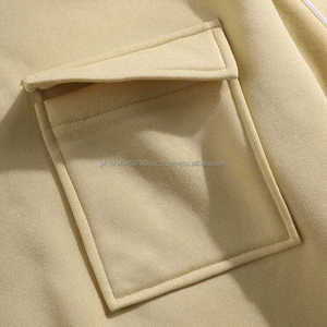 Pull à capuche coupe ajustée de meilleure qualité pour hommes Taille personnalisable Street Wear Design Made 400 Grammes Tissu polaire avec fermeture éclair - Product Image 6