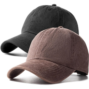 Classic <b>Baseball</b> <b>Cap</b> <b>Plain</b> Solid Color Cotton Sports Hat Eco-Friendly Cotton <b>Baseball</b> <b>Cap</b> Sustainable Custom Logo Hat - Product Image 1