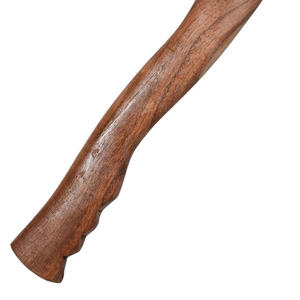 Hache à dos plat en acier au carbone avec manche en bois, hache de fendeur, outil d'extérieur, hache de qualité supérieure à vendre - Product Image 5