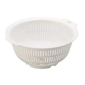 Inomata กระชอนและเครื่องกรองสีขาวขนาด20ซม. สำหรับของจำเป็นในครัว - Product Image 1