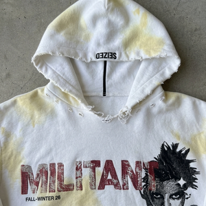 Manufacturer Custom Vintage Spray Dirty Wash <b>Hoodies</b> Digital Print Distressed <b>Oversized</b> O-neck Boxy Pullover Men's <b>Hoodies</b> - Product Image 3