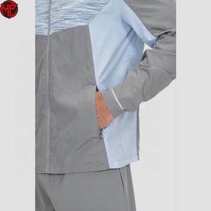 <b>Men's</b> 3 Tone Lightweight Windproof <b>Jacket</b> Quick Dry Hooded Sports Outerwear for Running Training <b>Jacket</b> Outdoor Wear - Product Image 3