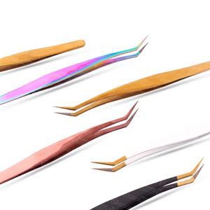 แหนบปลายแหลมรูปปากนก ความแม่นยำสูง ทำจากสแตนเลส สำหรับใช้ตกแต่งขนตา - Product Image 2