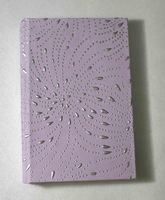 Carnet de notes artisanal pour l'école de commerce, en papier recyclé de coton fait main