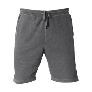 Los pantalones cortos de lana de algodón para hombre más vendidos, diseño personalizado, lienzo de cintura media, estampado personalizado con logotipo OEM en la cintura - Product Image 4