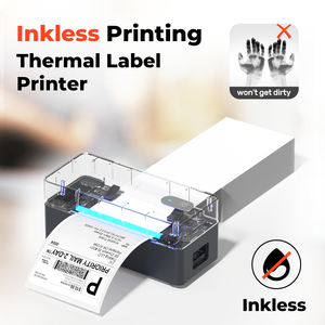 Impresora de Etiquetas Térmicas 4x6 para Direcciones, Envíos, Paquetes, Sobres, Impresión Térmica Directa para Logística de Almacén y Comercio Minorista - Product Image 6