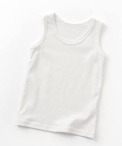 Ropa de Verano Informal para Bebés, Niños y Niñas, con Dobladillo Curvo, Sin Mangas, 100% Algodón, Secado Rápido, Ecológica, Cuello Redondo - Product Image 4