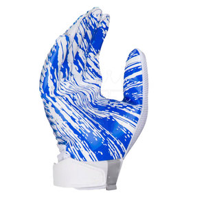American Football Gloves Leather Full Finger Non-Slip <b>Hook</b> & Loop Closure Comfortable Support for Men's Practice & Match Use - Product Image 6