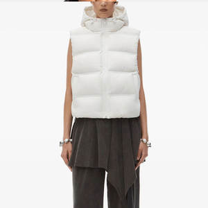 Chaleco Acolchado Ligero de Alta Calidad para Mujer, Sin Mangas, Ropa de Invierno, 100% Poliéster, Transpirable y Cálido - Product Image 4