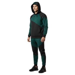 ชุดวอร์มผู้ชายสไตล์ใหม่ คุณภาพดี ใส่สบาย ระบายอากาศได้ดี ออกแบบโลโก้ได้ตามต้องการ มีไซส์ใหญ่ ชุดลำลองสำหรับขาย - Product Image 1