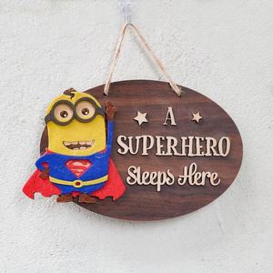 Planche d'ornement en bois, citation drôle, ornements d'art mural en contreplaqué avec citation drôle, guidage de la pièce - Product Image 2