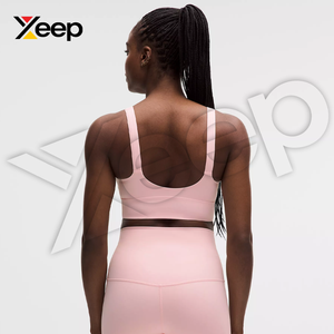 XEEP สปอร์ตบราโยคะคุณภาพสูงสำหรับผู้หญิง รุ่น XC-SB-66 สายรัดปรับได้ ระบายอากาศดี แผ่นรองถอดออกได้ รองรับได้ดี แห้งเร็ว - Product Image 2