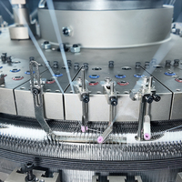 Machine à tricoter circulaire à poils longs en fausse fourrure polyester EASTINO
