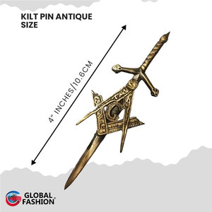 เข็มกลัดตกแต่งลายเซลติกสก็อตแลนด์ยอดนิยมประจำปี 2026 สำหรับชุดกิลท์ ดีไซน์แบบดั้งเดิม ทำจากโลหะคุณภาพสูง - Product Image 3