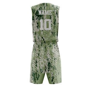 Maillots de basket-ball réversibles brodés de haute qualité pour hommes, respirants, à séchage rapide, personnalisables par sublimation, en maille 100% - Product Image 2