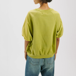 เสื้อสเวตเชิ้ตแขนพองทรงบอลลูน คอกลม ทรงหลวม แขนยาว ผ้าฟลีซนุ่ม ผ้าฝ้ายถัก ขายส่งเสื้อสเวตเชิ้ตผู้หญิง - Product Image 2
