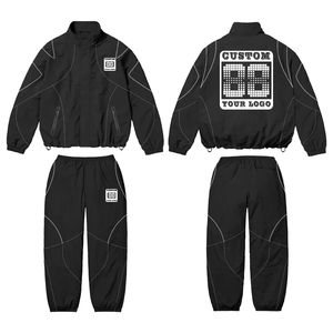 Ensemble de survêtement coupe-vent léger pour homme, idéal pour la course à pied, la remise en forme, l'entraînement, les activités de plein air et les voyages - Product Image 3