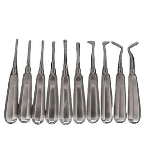 Kit Profesional Manual de Extracción Dental Mínimamente Invasiva, Pinzas de Raíz Curvas y Rectas de Acero Inoxidable Reutilizables - Product Image 6