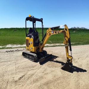 Mini-excavatrice CAT 1,7 tonne, 1,8 tonne, 2 tonnes, excavatrice compacte sur chenilles hydraulique, petite excavatrice d'occasion pour la construction - Product Image 5