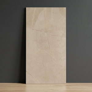 กระเบื้องปูพื้นและผนังลายหิน Berlin Stone Beige ขนาด 800x1600 มม. ป้องกันการลื่น ทนกรด เคลือบเงา ผลิตจากเซรามิกพอร์ซเลน - Product Image 3