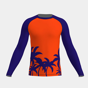 OEM Custom Rash Guard UPF 50+ <b>Compression</b> <b>Shirt</b> for Fitness Running and Outdoor Sports - Product Image 1