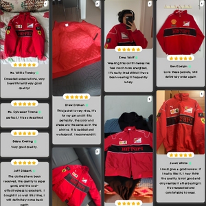 ขายส่งโรสโซ่ คอร์ซา เรซซิ่ง |   เสื้อผ้าสำหรับรถยนต์แห้งเร็ว โพลีเอสเตอร์ % โพลีเอสเตอร์ ความหนาแน่นสูง แบรนด์ส่วนตัว สไตล์สตรีทแวร์ F1 บูม - Product Image 6