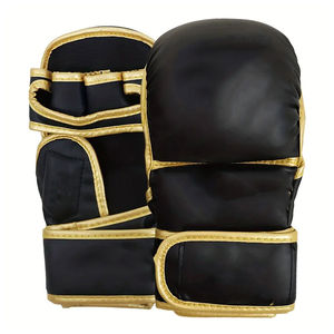 Gants de boxe et de karaté pour hommes en cuir PU de qualité supérieure, entièrement personnalisables avec logo imprimé, service OEM, prix de gros - Product Image 1