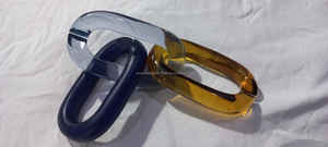 Customized Modern Acrylic Chain Wall Accents Handmade Modern <b>Ornamental</b> Resin Hanging for Home Decor Diwali Festival Ready - Product Image 3