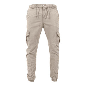 Pantalones Cargo Jogger para Hombre, Cintura Elástica con Cordón, Múltiples Bolsillos, Estilo Casual, para Otoño, Tela de Lona - Product Image 5