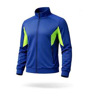 Chándal Deportivo Personalizado con Logotipo, Nombre, Número y Bandera del Club Nacional, con Bloques de Color, Cuello Alto, Unisex, que Absorbe la Humedad - Product Image 1