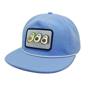 Haute qualité personnalisé 5 panneau Snapback chapeau Durable élégant sport équipe porter tissé brodé Patch Logo réglable voyage en plein air - Product Image 3