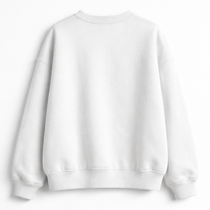 เสื้อสเวตเชิ้ตคอกลมโอเวอร์ไซส์สั่งทำขายส่ง ผ้าฝ้าย 100% สำหรับผู้หญิง - ผู้ผลิตและจำหน่ายแบบ OEM - Product Image 2