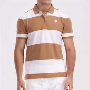 Chemises polo pour hommes, nouvelle conception, impression de logo personnalisée, couleur unie, qualité supérieure, coupe classique, vêtements décontractés pour le golf. - Product Image 5
