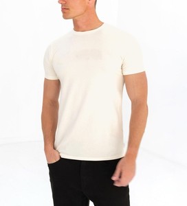 Nouveau t-shirt de sport pour homme, vêtements d'été, couleur unie, vêtements de fitness, coupe slim - Product Image 1