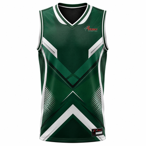 Maillot de basket-ball de qualité supérieure, uniforme sportif d'équipe, doté d'un tissu respirant et à séchage rapide et d'un design confortable pour les professionnels - Product Image 1