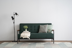 โซฟาผ้าสามที่นั่งทันสมัย โครงเหล็กแข็งแรง ทนทาน พร้อมฟองน้ำความหนาแน่นสูง สำหรับห้องนั่งเล่นหรืออพาร์ตเมนต์ - Product Image 5