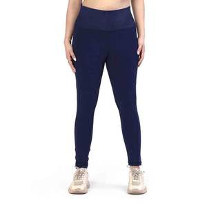 Leggings Azules Clásicos, Último Estilo, Cintura Elástica, Leggings de Yoga para Mujer, Ropa Deportiva de Moda, Precio Razonable, Hecho en Pakistán - Product Image 1
