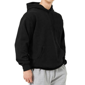 เสื้อฮู้ดดี้โอเวอร์ไซส์ผ้าฝ้ายหนา 100% ไม่มีเชือกผูก  รับสกรีนโลโก้ ปักลาย สำหรับฤดูหนาว มีฮู้ด - Product Image 5