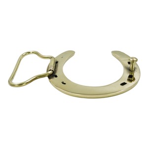 Ceintures en cuir véritable épaisses personnalisées pour adultes, style équestre, ceinture décontractée de luxe pour femmes avec boucle en fer à cheval dorée 2026 - Product Image 5
