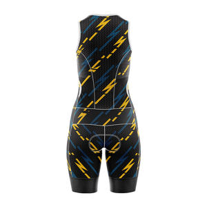 Ensemble de maillot et short de cyclisme pour femmes, léger, respirant, extensible dans quatre directions, séchage rapide, respectueux de l'environnement, taille plus, coupe-vent - Product Image 3