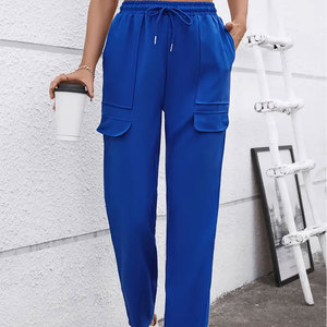 wholesale price OEM Service Best Quality Women Cargo Trousers Customizable Bulk Quantity Soft Warm Style Women Cargo Trousers - Product Image 6