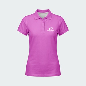 Custom Logo Women's Plain Green Cotton <b>Polo</b> <b>Shirt</b> Short Sleeve Casual Slim Fit <b>Ladies</b> Sports T-<b>Shirt</b> - Product Image 2